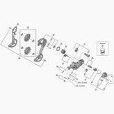 Shimano Rd-M8130-Sgs P-Cover Unit Spares & Accessories